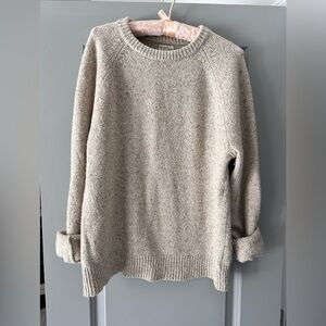J. Crew Classic Cream Sweater